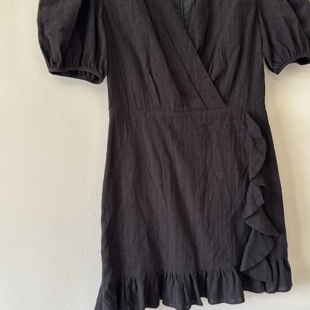 La’Ven Black dress with Ruffles (NWOT) - Picture 5 of 10